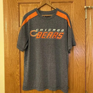 Team Apparel Men's NFL Chicago Bears Navy T-Shirt Short Sleeve Medium